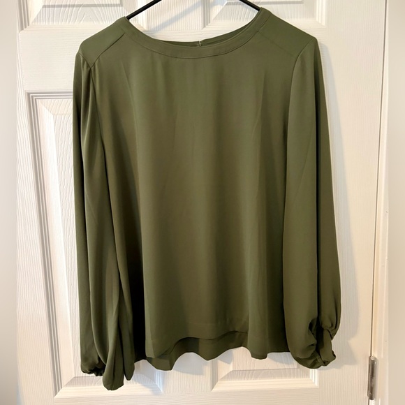 LOFT Tops - LOFT Olive Green Women's Blouse
